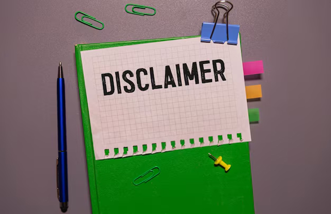disclaimer
